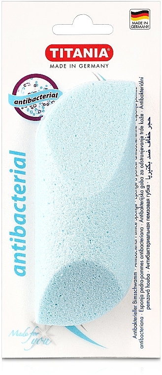 Antibakterieller Bimsschwamm - Titania Antibacterial