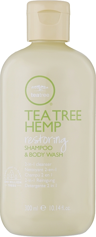 Revitalisierendes Shampoo 2 in 1 - Paul Mitchell Tea Tree Hemp Restoring Shampoo & Body Wash — Bild N2