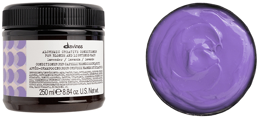 Conditioner für natürliches und gefärbtes Haar mit Lavendel - Davines Alchemic Conditioner Lavender — Bild N2