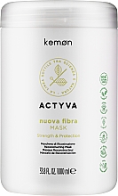 Düfte, Parfümerie und Kosmetik Regenerierende Haarmaske für strapaziertes Haar - Kemon Actyva Nuova Fibra Mask