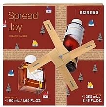 Korres Oceanic Amber Spread Joy - Duftset (Eau de Toilette 50ml + Duschgel 250ml) — Bild N1