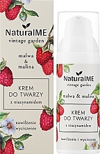 Gesichtscreme - NaturalME Vintage Garden Malwa & Raspberry Moisturizing & Calming Cream With Niacinamide	 — Bild N2