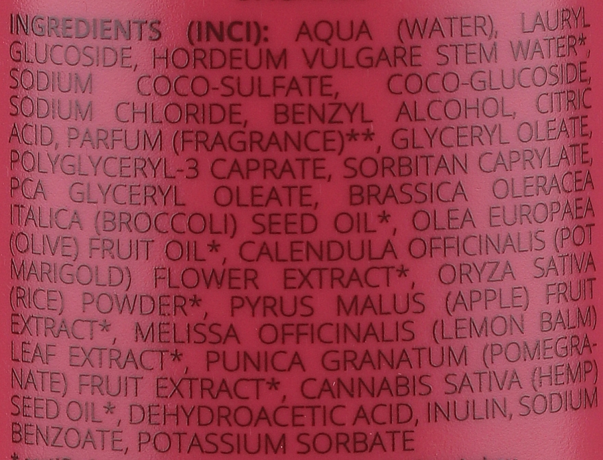 Vitalisierendes Shampoo mit Brokkoli und Olive - GRN Rich Elements Broccoli & Olive Vitality Shampoo — Bild N3