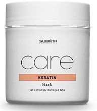 Düfte, Parfümerie und Kosmetik Keratinmaske für trockenes und strapaziertes Haar - Subrina Professional Care Keratin Mask