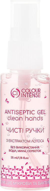 Gel-Händedesinfektionsmittel Lotus - Colour Intense Pure Gel — Bild N1