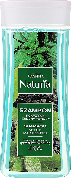 Shampoo für normales bis fettiges Haar mit Brennnessel und grünem Tee - Joanna Naturia Shampoo With Nettle And Green Tea — Bild N3