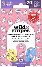 Wild Stripes Plasters Kids Sensitive Fantasy  - Hautfreundliche Pflaster zum Schutz kleiner Wunden — Bild N1