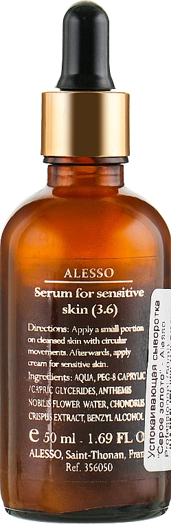 Beruhigendes Serum Graugold - Alesso Professionnel — Bild N4