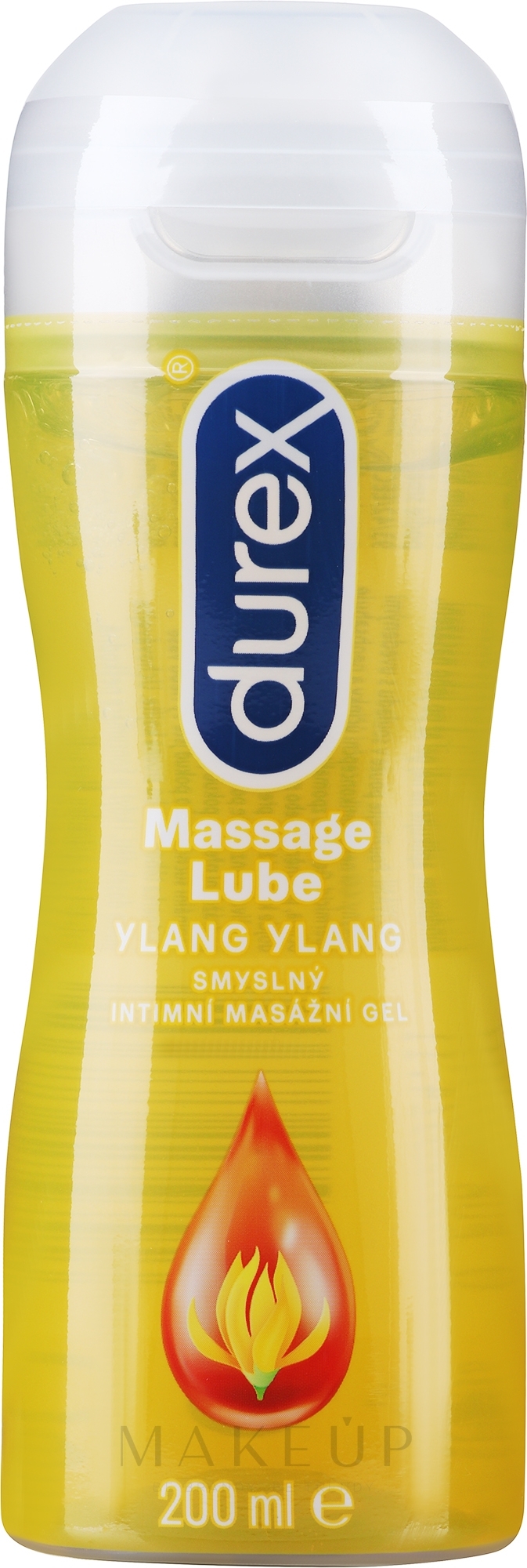 2in1 Massage- und Gleitgel Ylang-Ylang - Durex Play Massage 2 in 1 Sensual — Bild 200 ml