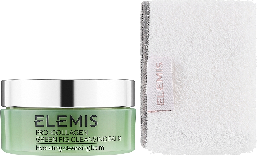 Waschbalsam mit Duft von grüner Feige, Bergamotte und Himbeere - Elemis Pro-Collagen Green Fig Cleansing Balm — Bild N1