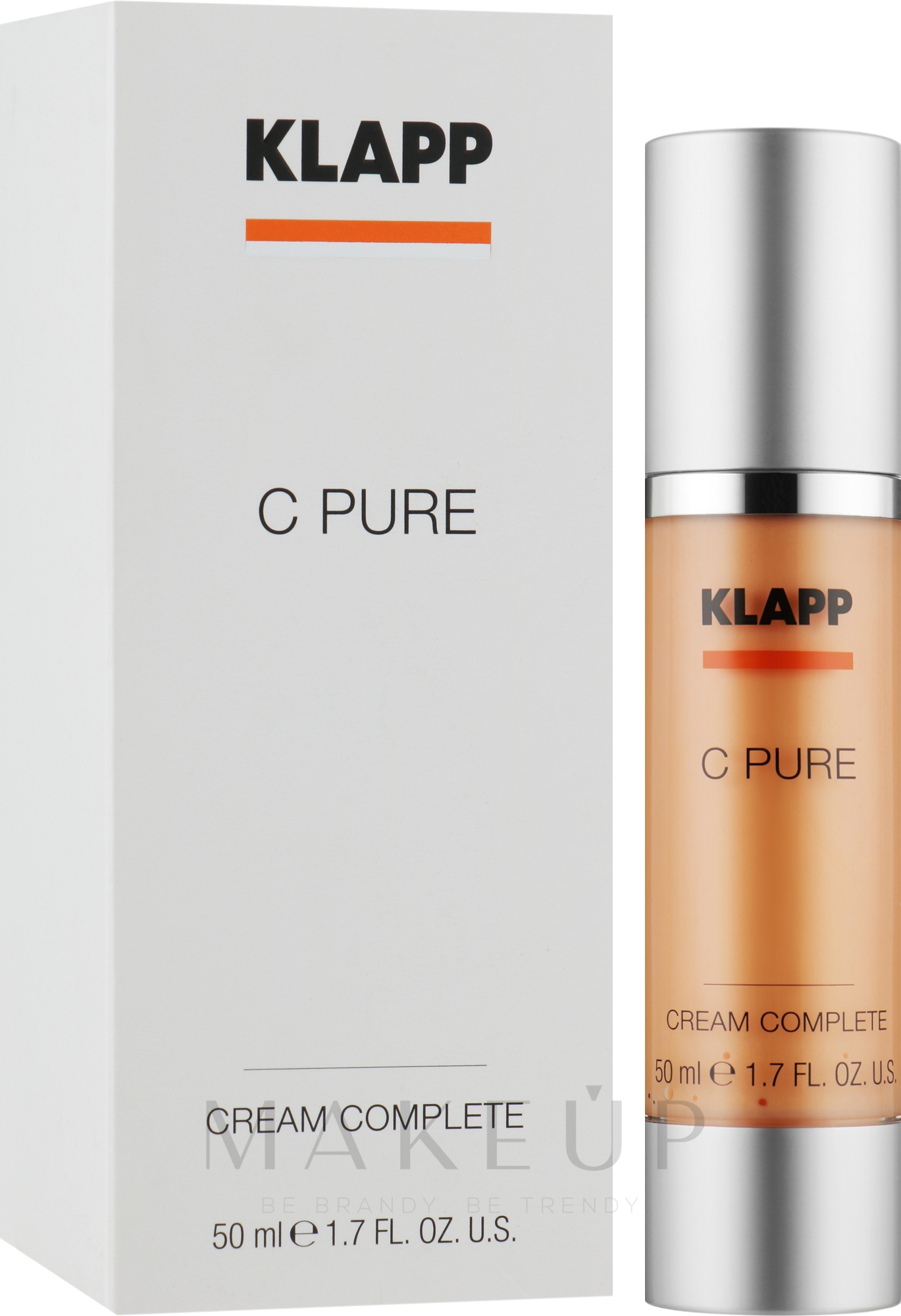 Reichhaltige Gesichtscreme mit Vitamin C - Klapp C Pure Cream Complete — Bild 50 ml