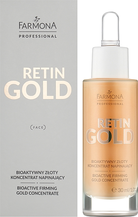 Algen-Gesichtskonzentrat mit kolloidalem Gold - Farmona Professional Retin Gold Concentrate — Bild N2