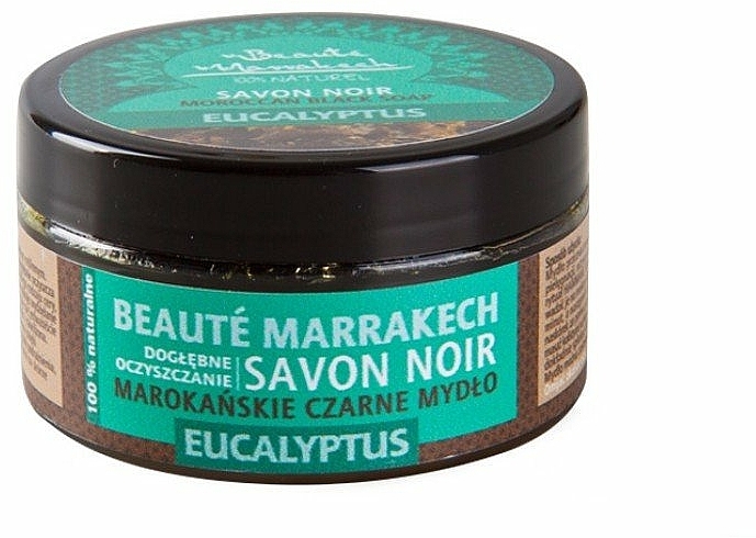 Naturseife Eukalyptus - Beaute Marrakech Savon Noir Moroccan Black Soap