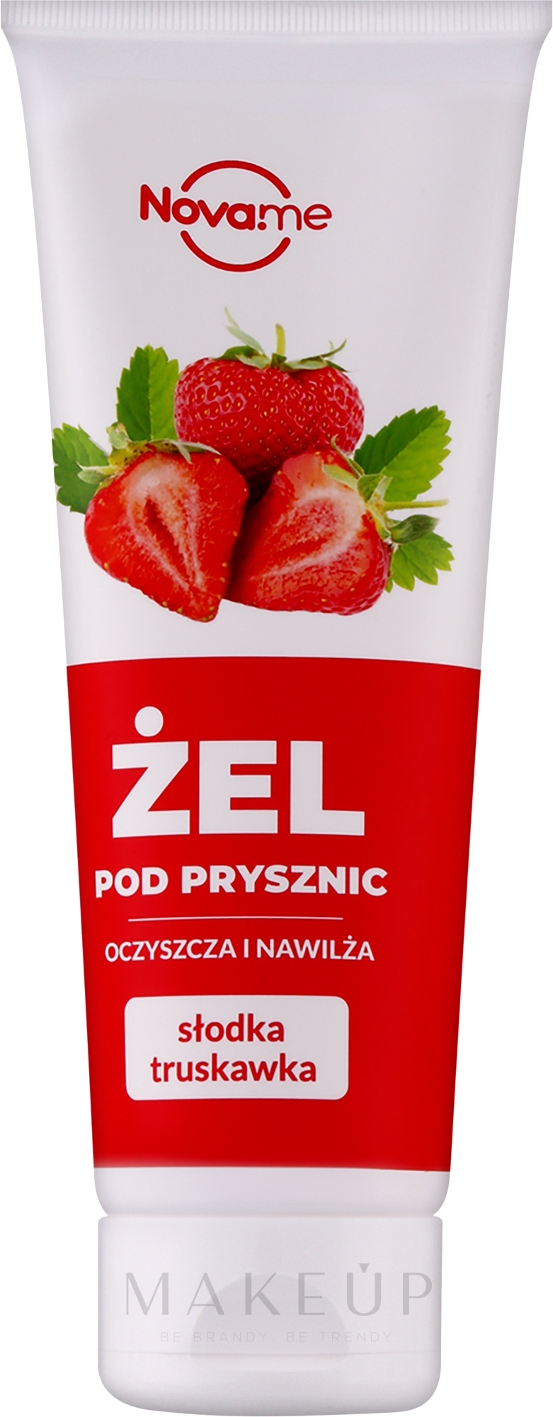 Erfrischendes Duschgel mit Erdbeerduft - Novame — Bild 250 ml
