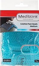 Kompresse mit Gelkügelchen zur Kalt- und Warmanwendung 12x29 cm - Mediblink ColdHot Pack Beads Medium  — Bild N1