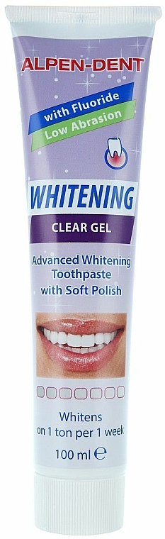 Aufhellendes Zahngel - Alpen-Dent Whitening Clear Gel 