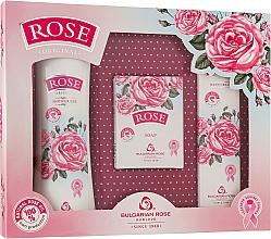 Körperpflegeset für Damen Rose - Bulgarian Rose (Handcreme 50ml + Duschgel 200ml + Seife 100g) — Bild N1