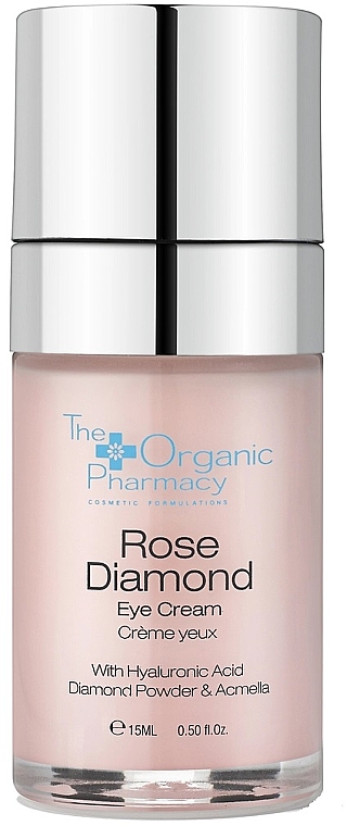 Augencreme - The Organic Pharmacy Rose Diamond Eye Cream — Bild N1