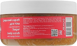 Zuckerpeeling für den Körper mit Mangobutter - Bioton Cosmetics Spa & Aroma — Bild N2