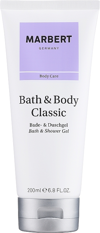 Bade- und Duschgel - Marbert Bath & Body Classic Bath & Shower Gel — Bild N1