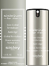 Revitalisierende Anti-Aging Gesichtscreme für Männer - Sisley Sisleyum For Men Anti-Age Global Revitalizer Normal Skin — Bild N2