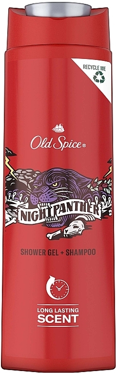 Shampoo-Duschgel - Old Spice Nightpanther Shower Gel + Shampoo — Bild N1