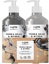 Düfte, Parfümerie und Kosmetik Set - I Love Naturals Hand Care Duo Tonka Bean & Myrrh (h/lot/500ml + h/wash/500ml)