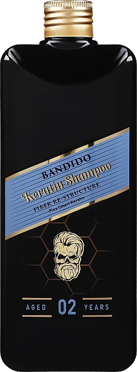Haarshampoo mit Keratin - Bandido Hair Shampoo Keratin — Bild N1