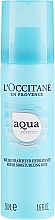 Düfte, Parfümerie und Kosmetik Intensiv feuchtigkeitsspendendes Gesichtsspray mit Quellenwasser und Hyaluronsäure - L'Occitane Aqua Reotier Fresh Moisturizing Mist