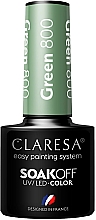 Düfte, Parfümerie und Kosmetik Gel Nagellack - Claresa Green SoakOff UV/LED Color