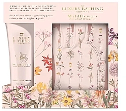 Geschenkset - Grace Cole The Luxuty Bathing Wildflowers (Handcreme 100 ml + Handschuhe 2 St.) — Bild N1