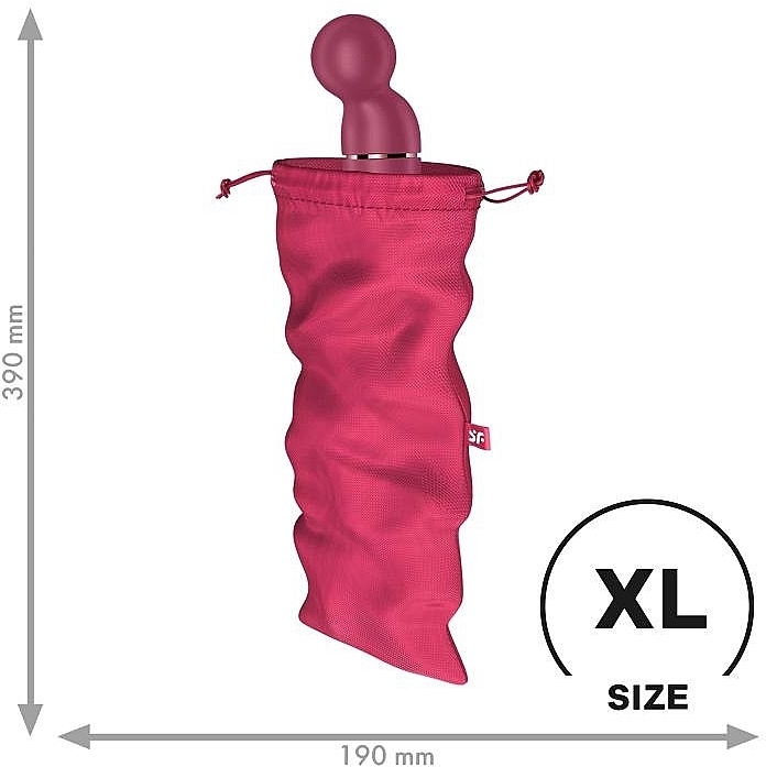 Aufbewahrungstasche für erotisches Spielzeug rosa größe XL - Satisfyer Treasure Bag Pink — Bild N2