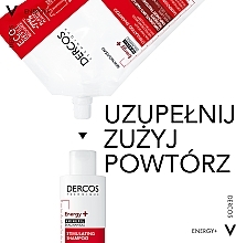 Tonisierendes Shampoo gegen Haarausfall - Vichy Dercos Energy+ Stimulating Shampoo (Refill)  — Bild N4