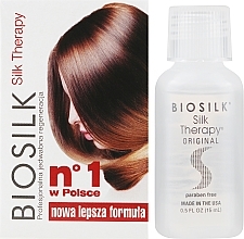 Regenerierende Pflege mit Seide für alle Haartypen - Biosilk Silk Therapy Silk — Foto N2