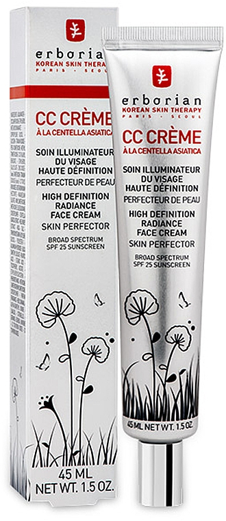 Illuminierende CC Creme LSF 25 - Erborian CC Cream Radiance Cream Skin Perfector — Bild N2