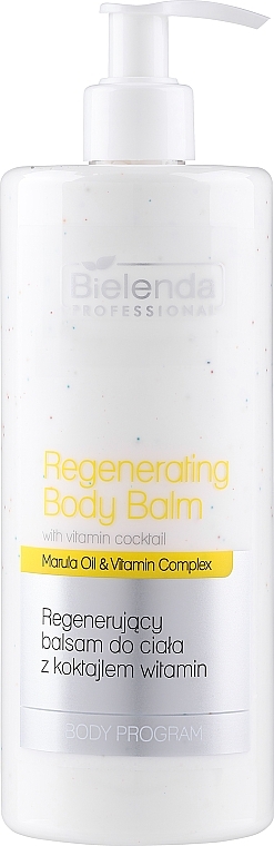 Regenerierender Körperbalsam mit Marulaöl und Vitamin-Komplex - Bielenda Professional Body Program Regenerating Body Balm