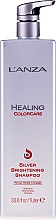 Shampoo gegen Gelbstich für silbernes, graues und blondes Haar - L'Anza Healing ColorCare Silver Brightening Shampoo — Bild N3