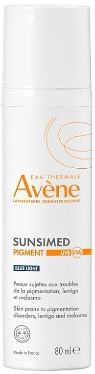 Sonnenschutzlotion - Avene Sunsimed Pigment Blue Light  — Bild N1