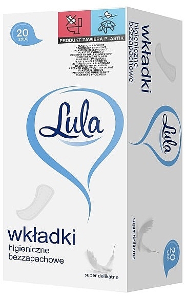 Slipeinlagen ohne Duft 20 St. - Lula — Bild N1