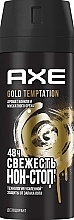 Düfte, Parfümerie und Kosmetik Deospray - Axe Deodorant Bodyspray Gold Temptation