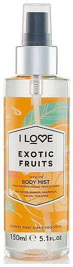 Körpernebel - I Love Scents Exotic Fruit Body Mist — Bild N1