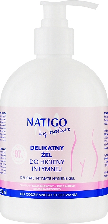 Sanftes Gel für die Intimhygiene - Natigo by Nature Delicate Intimate Hygiene Gel — Bild N1
