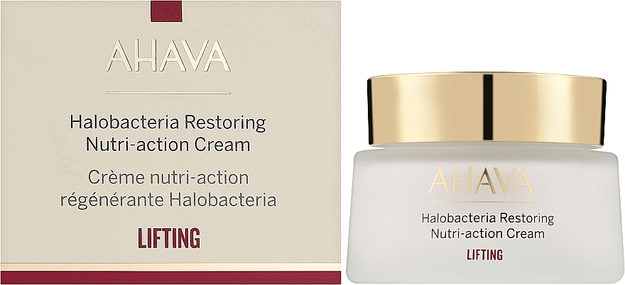 Revitalisierende Pflegecreme - Ahava HaloBacteria Restoring Nutri-action Cream — Bild N2