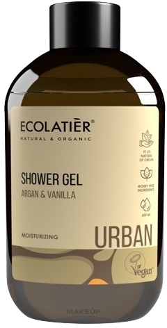 Feuchtigkeitsspendendes Duschgel mit Argan und Vanille - Ecolatier Urban Shower Gel — Foto 600 ml