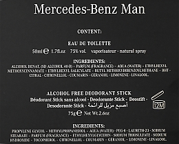 Mercedes-Benz Mercedes-Benz Man - Duftset (Eau de Toilette 50ml + Deostick 75g)  — Bild N3