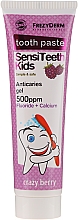 Anti-Karies Kinderzahnpasta mit Heidelbeergeschmack - Frezyderm SensiTeeth Kids Tooth Paste 500ppm — Bild N1