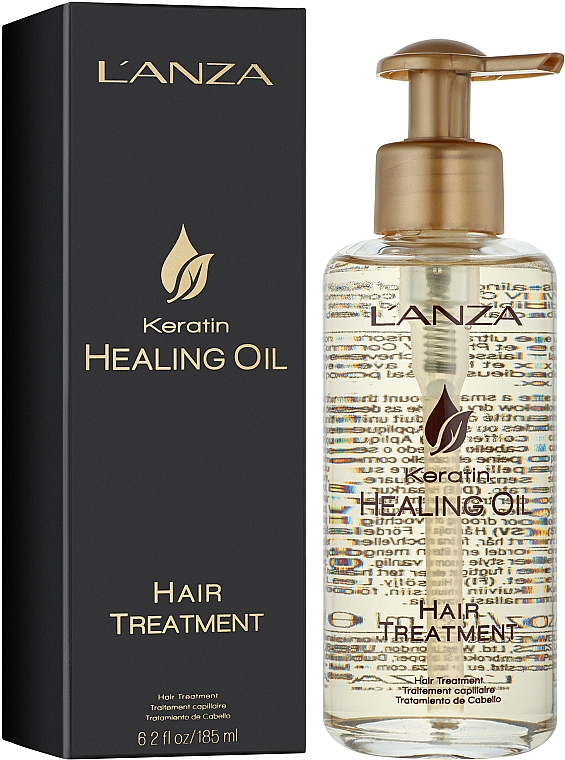 Reichhaltige Ölbehandlung mit Keratin für übermässig beschädigtes Haar - Lanza Keratin Healing Oil Hair Treatment — Bild N3