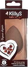 Düfte, Parfümerie und Kosmetik Make-up Schwamm mit Schokoladenextrakt - Killys My Make Up 3D Choco Choco 