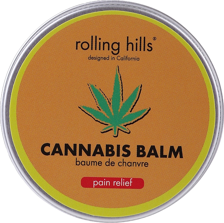Körperbalsam mit Hanfsamenöl - Rolling Hills Organic Cannabis Oil — Bild N2