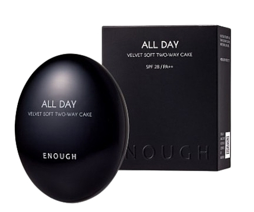 Gesichtspuder - Enough All Day Velvet Soft Two-Way Cake SPF 28 PA++ — Bild N1